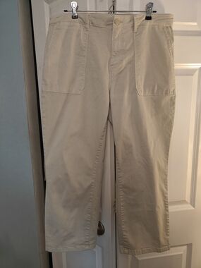 Sanctuary Standard Surplus Beige Cotton Military Utility Pants 32 (Fits 34x24)